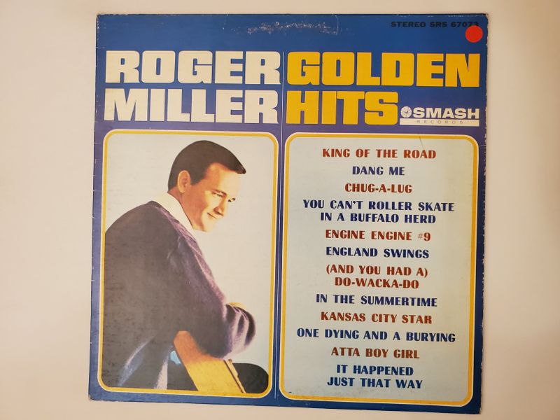 Roger Miller Golden Hits vinyl record